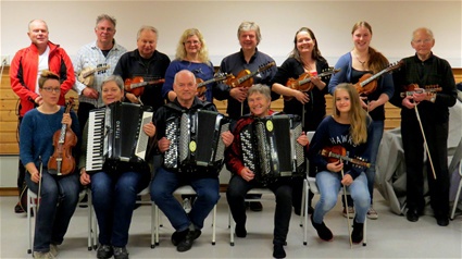 Fellesøving med Kvinnherad Folkemusikklag